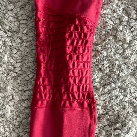 Joy Lab Leggings-Size XS Cherry Red - Picture 3 of 8